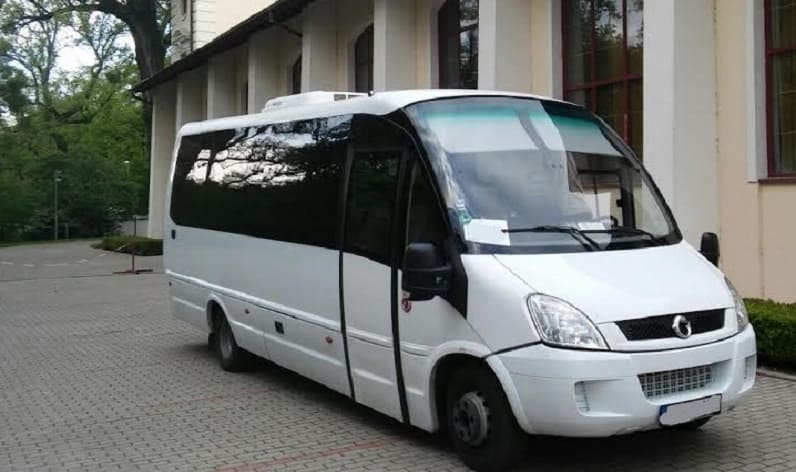 South Moravia: Bus order in Blansko in Blansko and Czech Republic