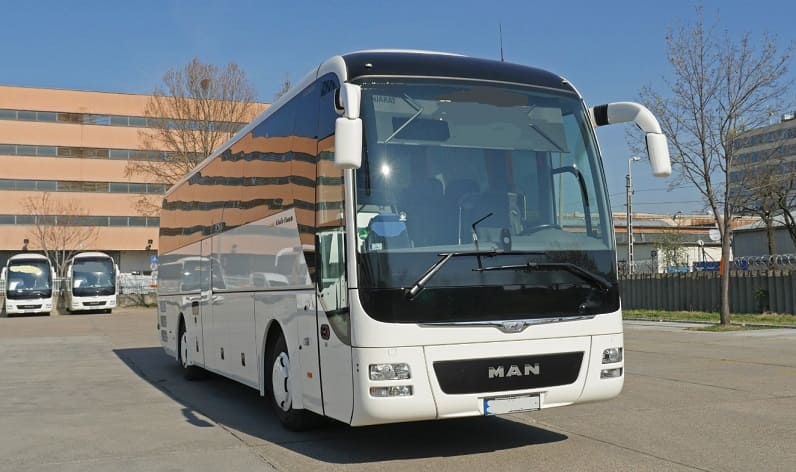 Lower Austria: Buses operator in Retz in Retz and Austria